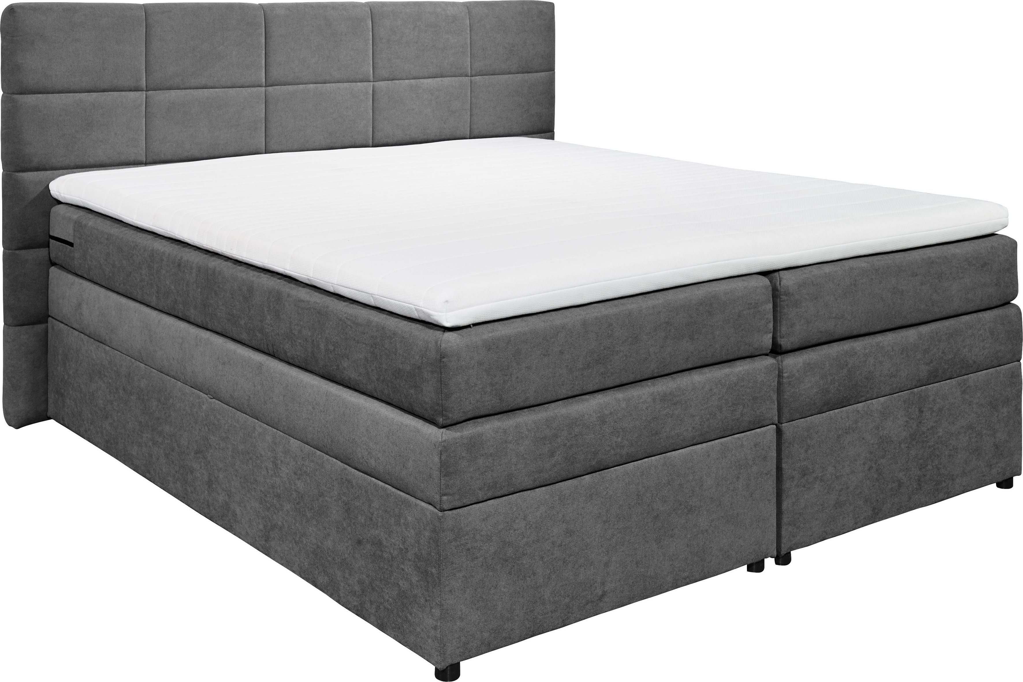 ED EXCITING DESIGN Boxspringbett Tacoma, inkl. günstig online kaufen