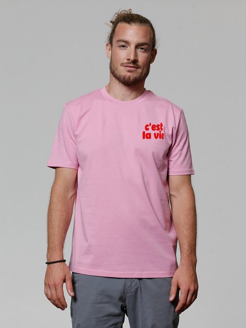 wat? Apparel T-Shirt cest la vie günstig online kaufen