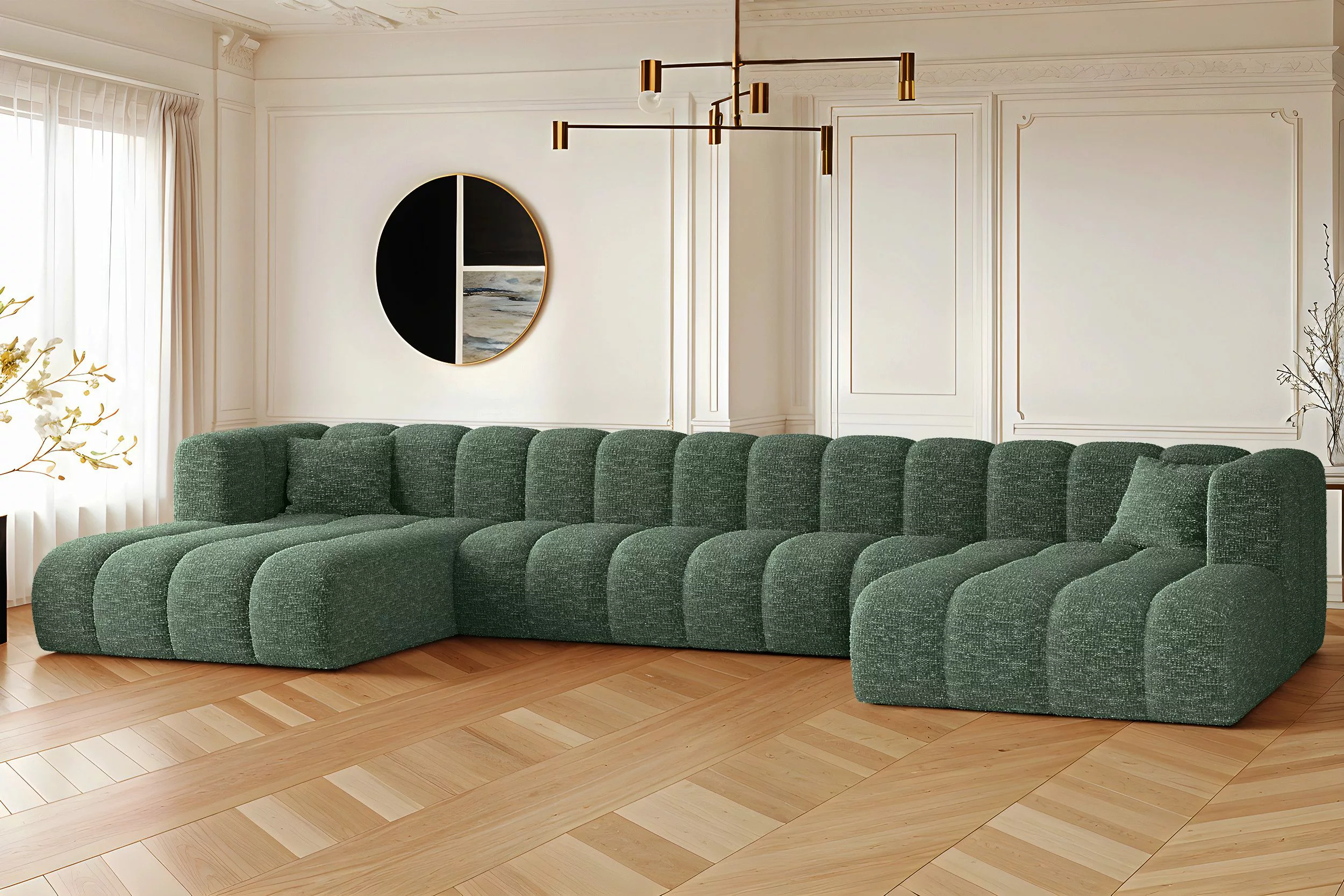 Kaiser Möbel Ecksofa U-form Sofa Grand günstig online kaufen