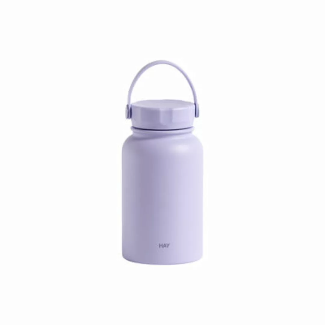 Thermosflasche Mono Thermal Small metall violett / 0,6L - Stahl - Hay - Vio günstig online kaufen
