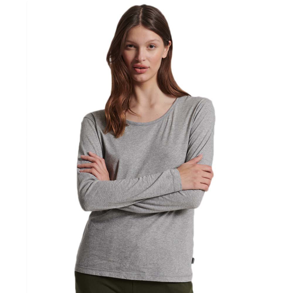 Superdry Lounge Langarm-t-shirt XL Grey Marl günstig online kaufen