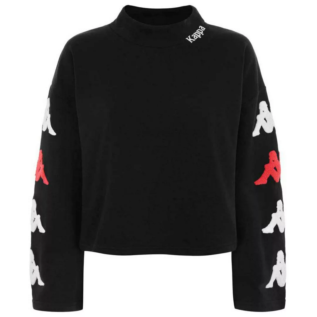 Kappa Authentic Sand Chenelle Sweatshirt S Black / White / Red Fragola günstig online kaufen