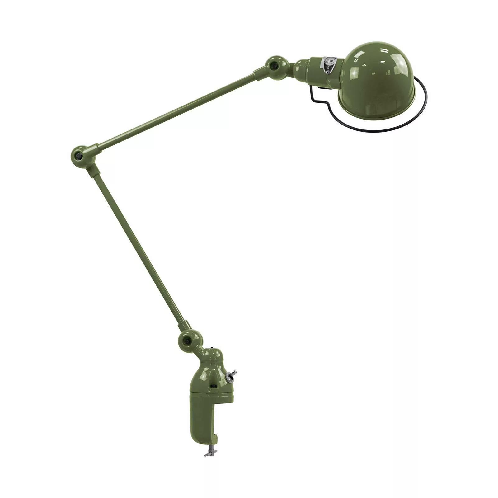 Jieldé Signal SI332 Tischlampe mit Klemme olivgrün günstig online kaufen
