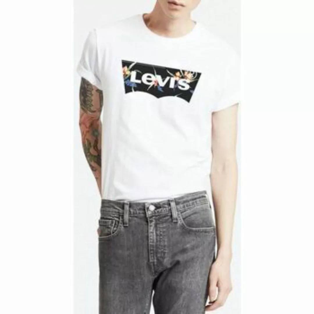 Levis  T-Shirts & Poloshirts 22489 0273 HOUSEMARK TEE-WHITE FLOREAL günstig online kaufen
