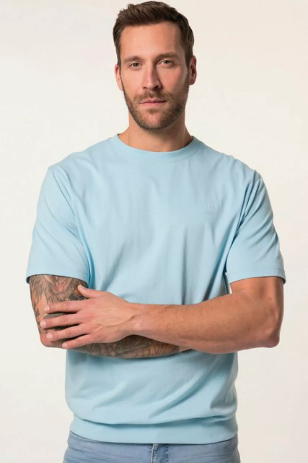 JP1880 T-Shirt JP1880 T-Shirt Basic Bauchfit Halbarm XXL bis 10XL günstig online kaufen