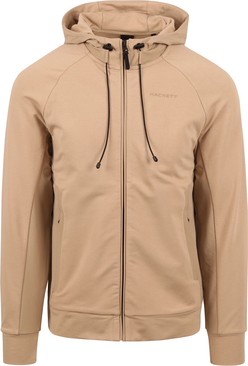 Hackett Strickjacke Beige  - Größe XXL günstig online kaufen