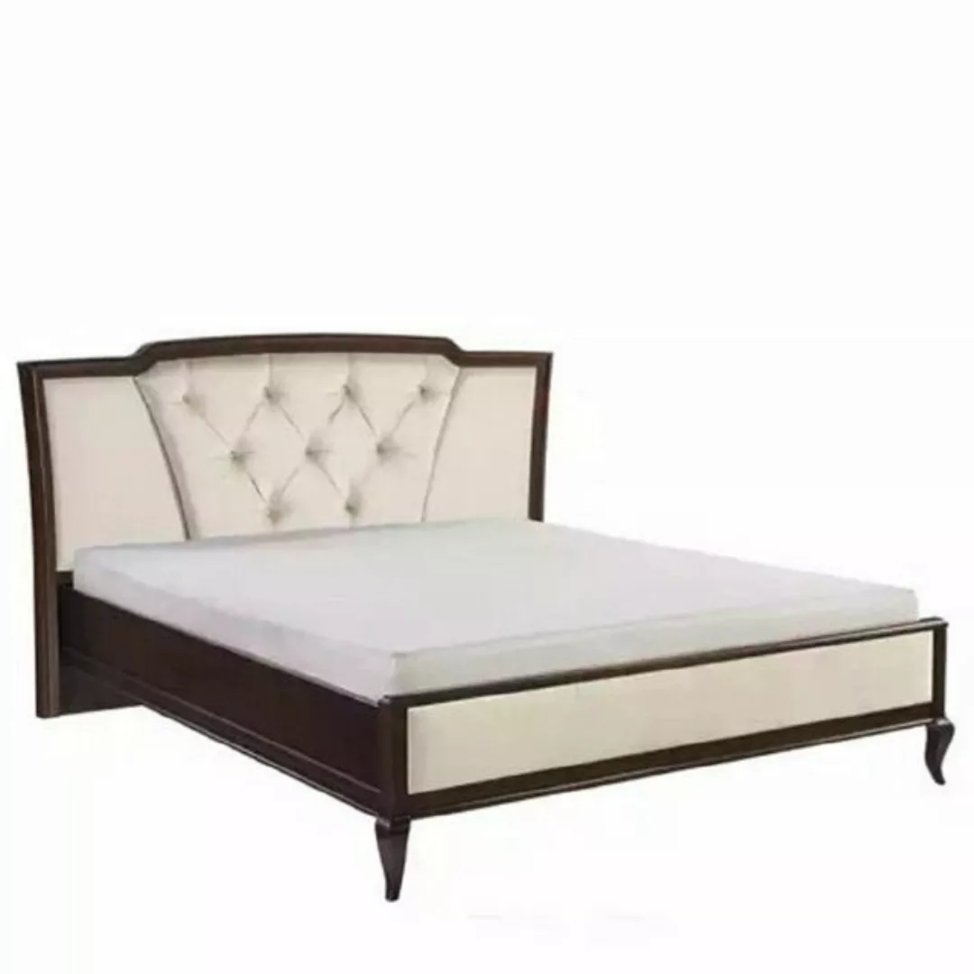 JVmoebel Bett Chesterfield Bett aus Holz Betten Doppelbett im Schlafzimmer günstig online kaufen