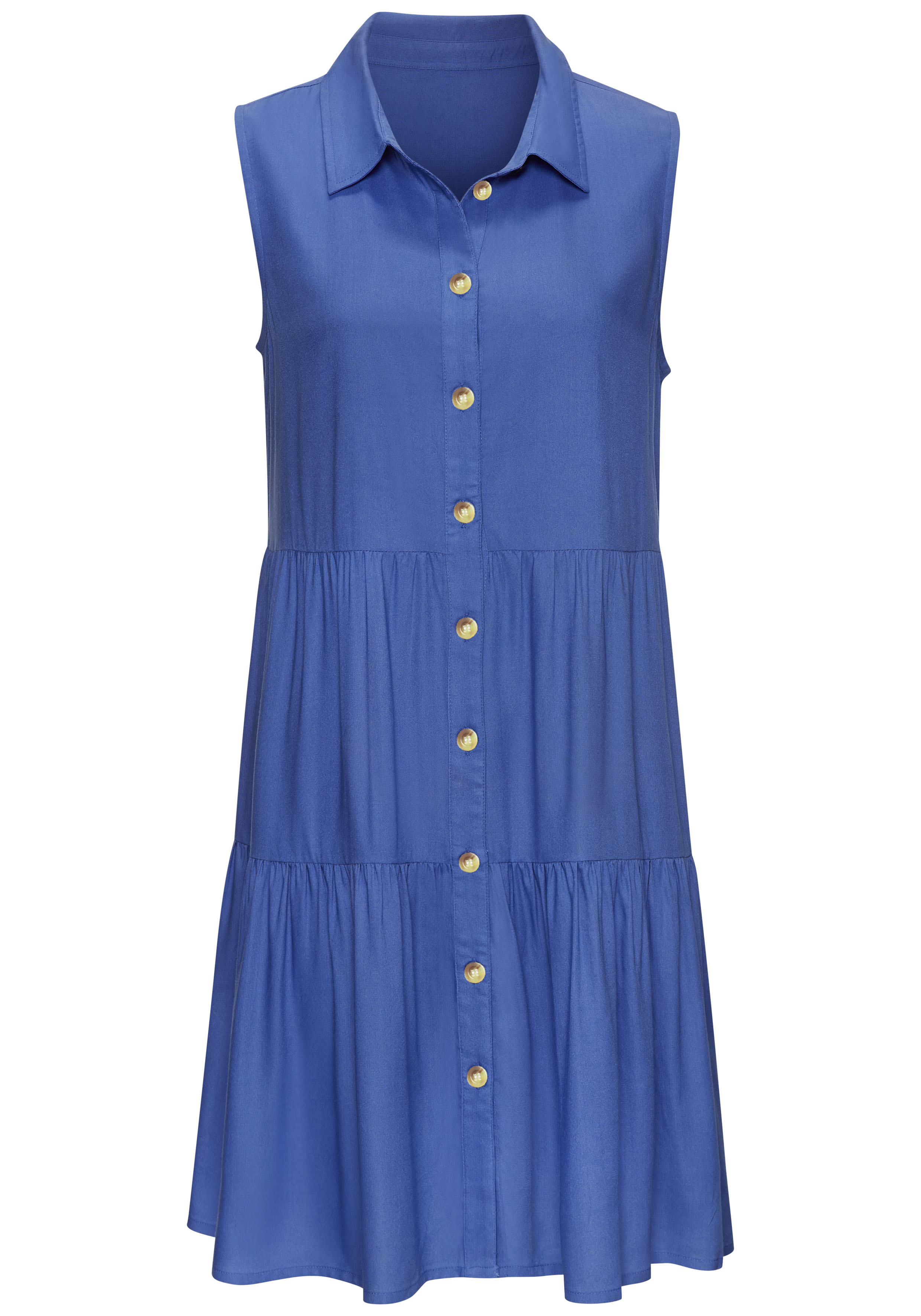 Vivance Sommerkleid, aus gewebter Viskose, Blusenkleid mit Knopfleiste und günstig online kaufen