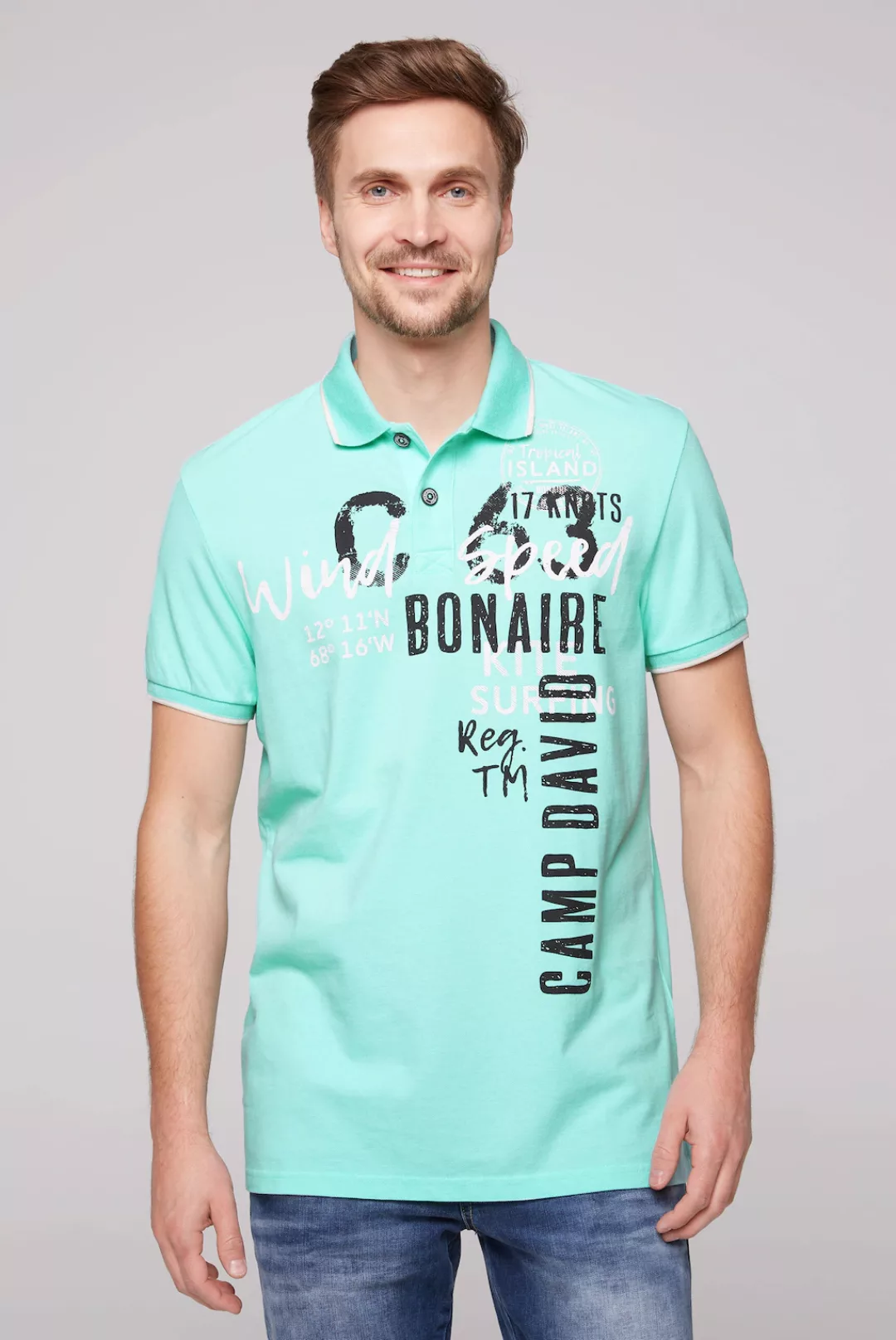 CAMP DAVID Poloshirt, aus Baumwolle günstig online kaufen