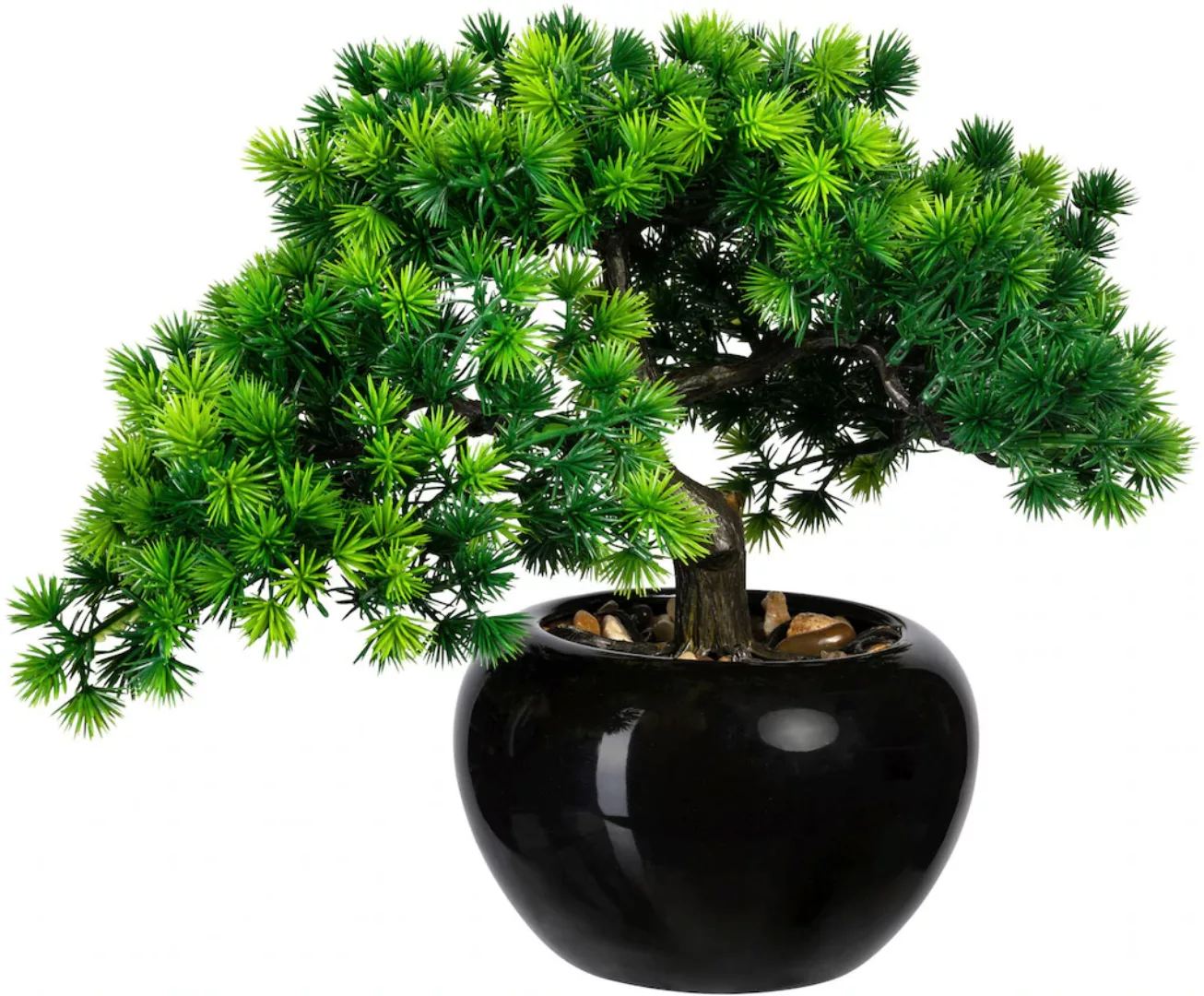 Creativ green Kunstbonsai "Bonsai Lärche", im Keramiktopf günstig online kaufen