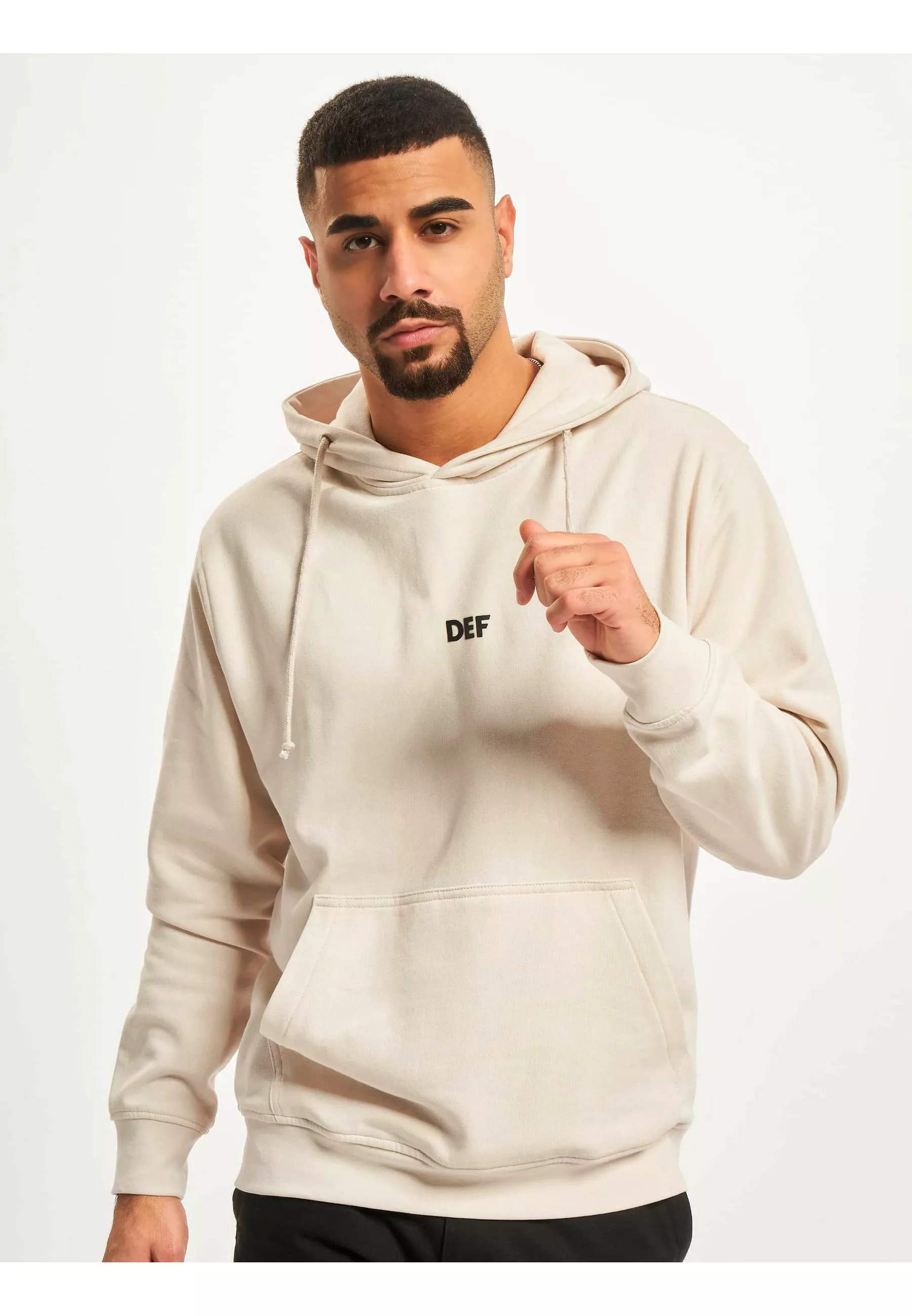 DEF Kapuzensweatshirt "DEF Herren DEF Oversized Hoody Lilac" günstig online kaufen