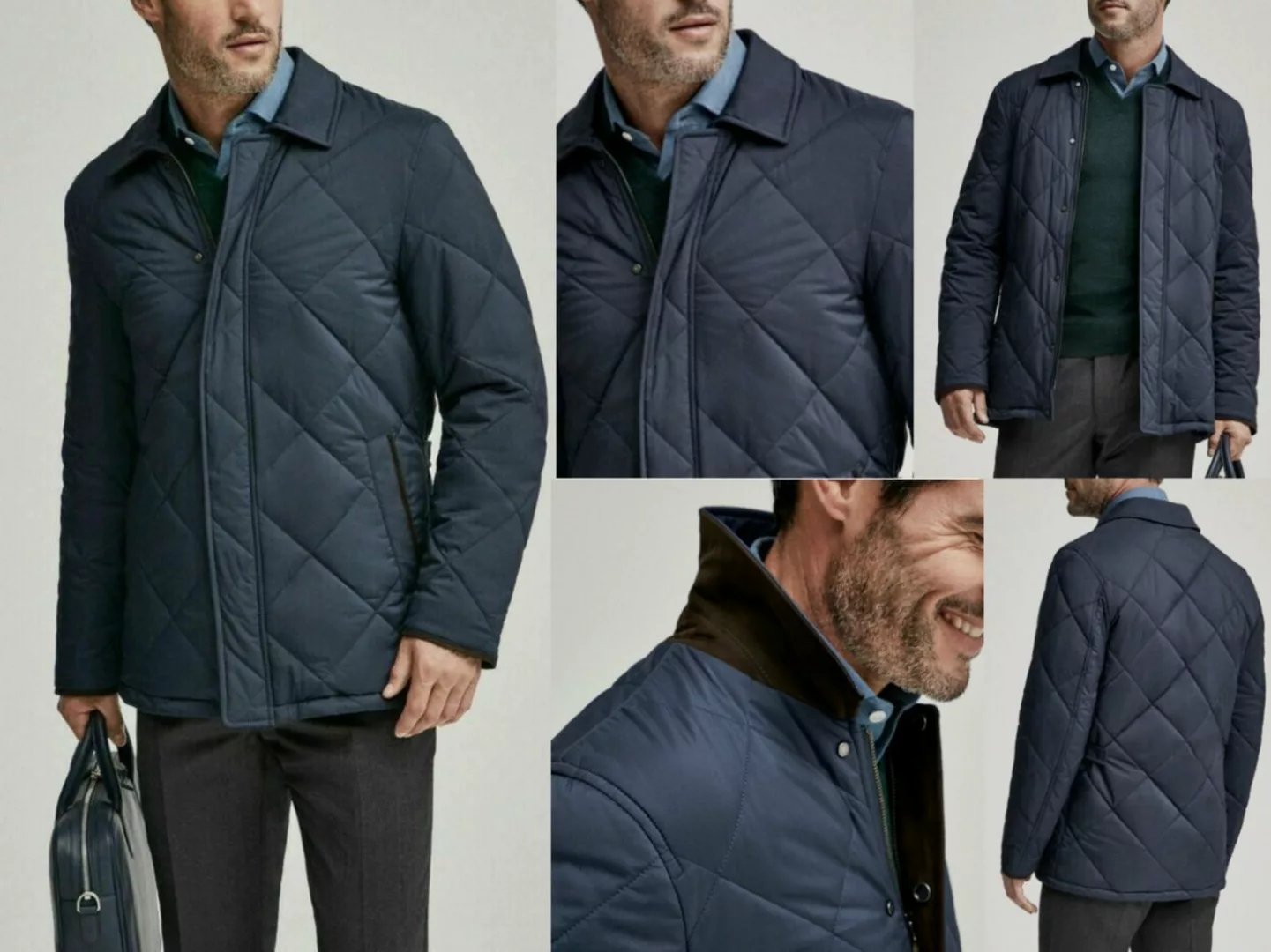 Hackett London Winterjacke Hackett London Mayfair Quilted Horsey Jacket Jac günstig online kaufen