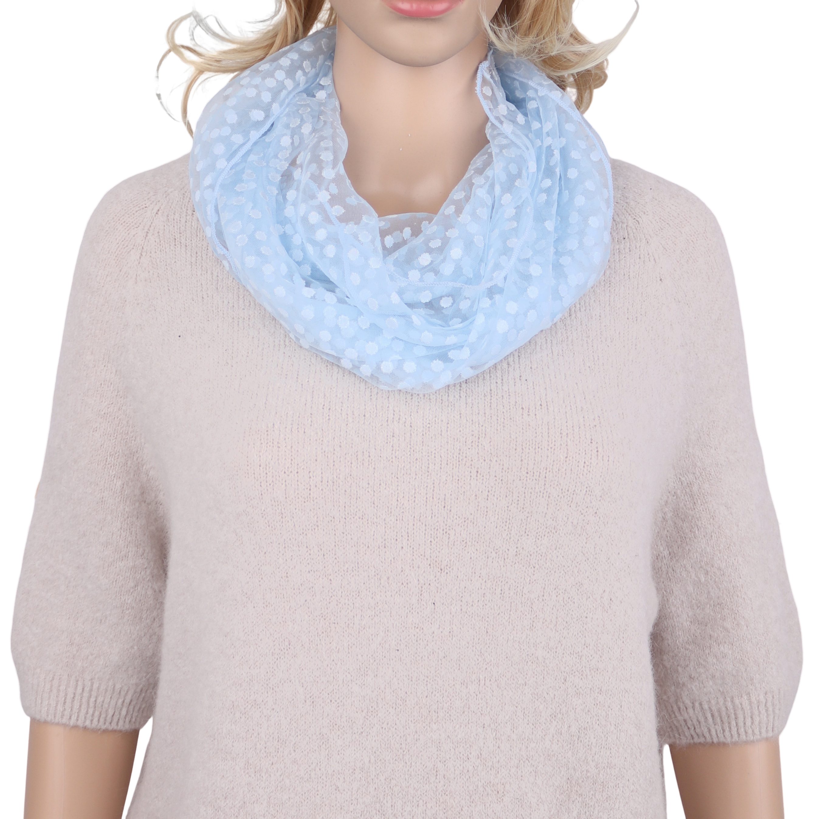 MIRROSI Loop Damen Schal Unifarbe mit günstig online kaufen