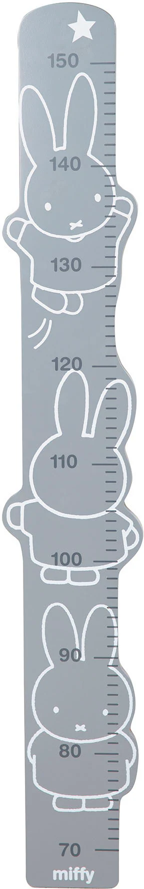 roba Messlatte "miffy, grau", Skala von 70 cm bis 150 cm günstig online kaufen