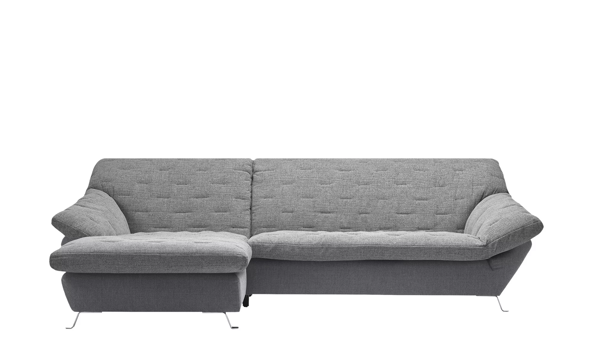 Ecksofa - grau - 84 cm - Polstermöbel > Sofas > Ecksofas - Möbel Kraft günstig online kaufen