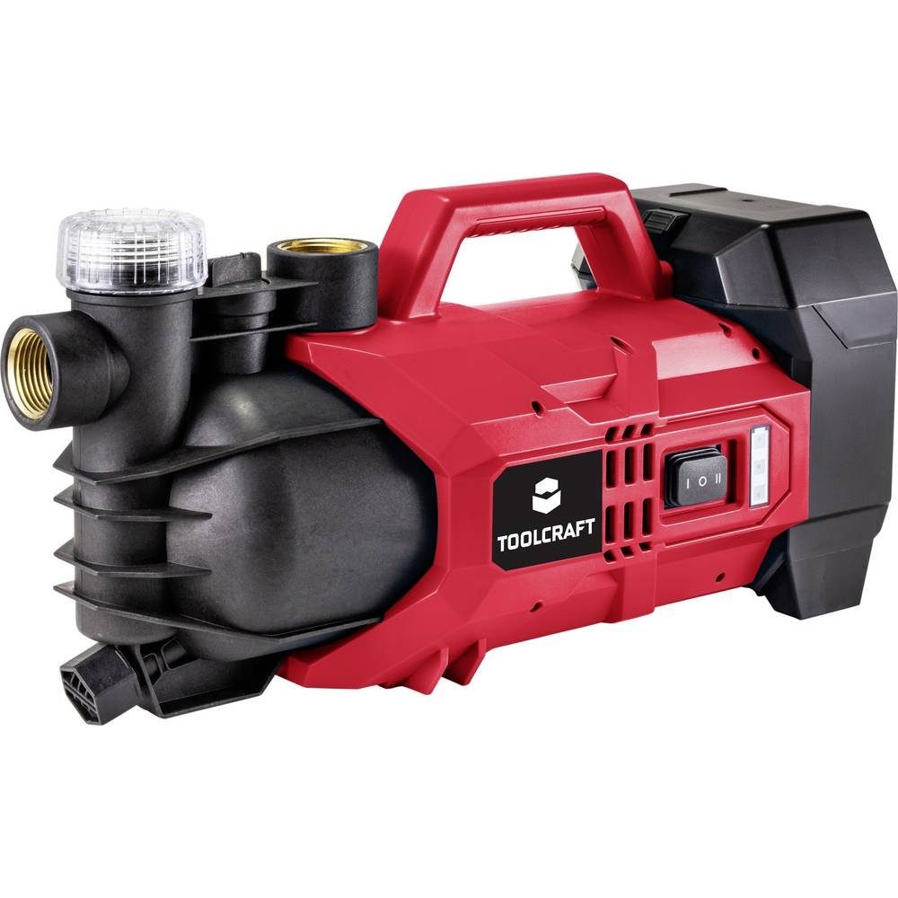 TOOLCRAFT Gartenpumpe 20 V Akku-Gartenpumpe (ohne günstig online kaufen