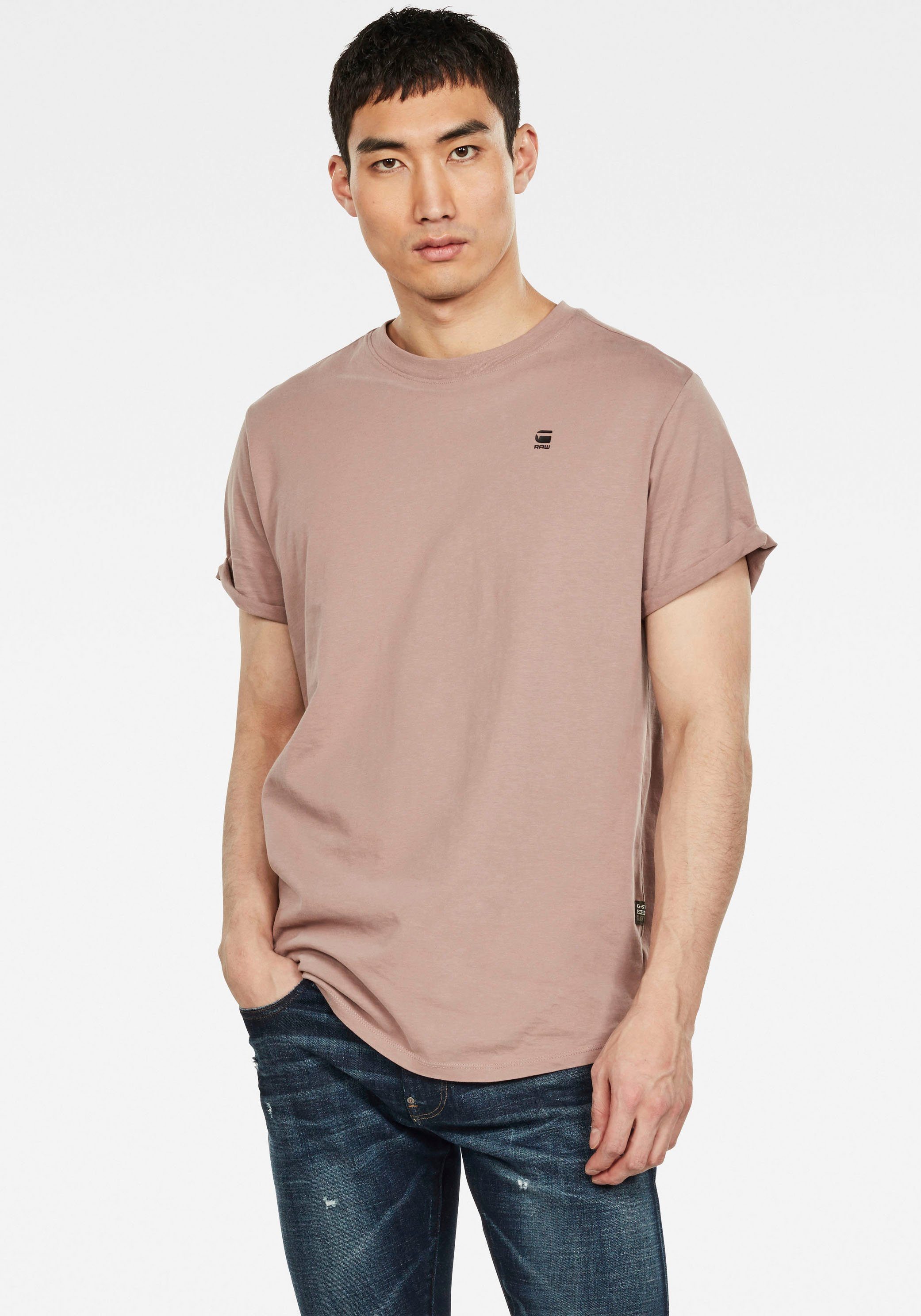 G-STAR T-Shirt Lash mit kleinem Logo günstig online kaufen
