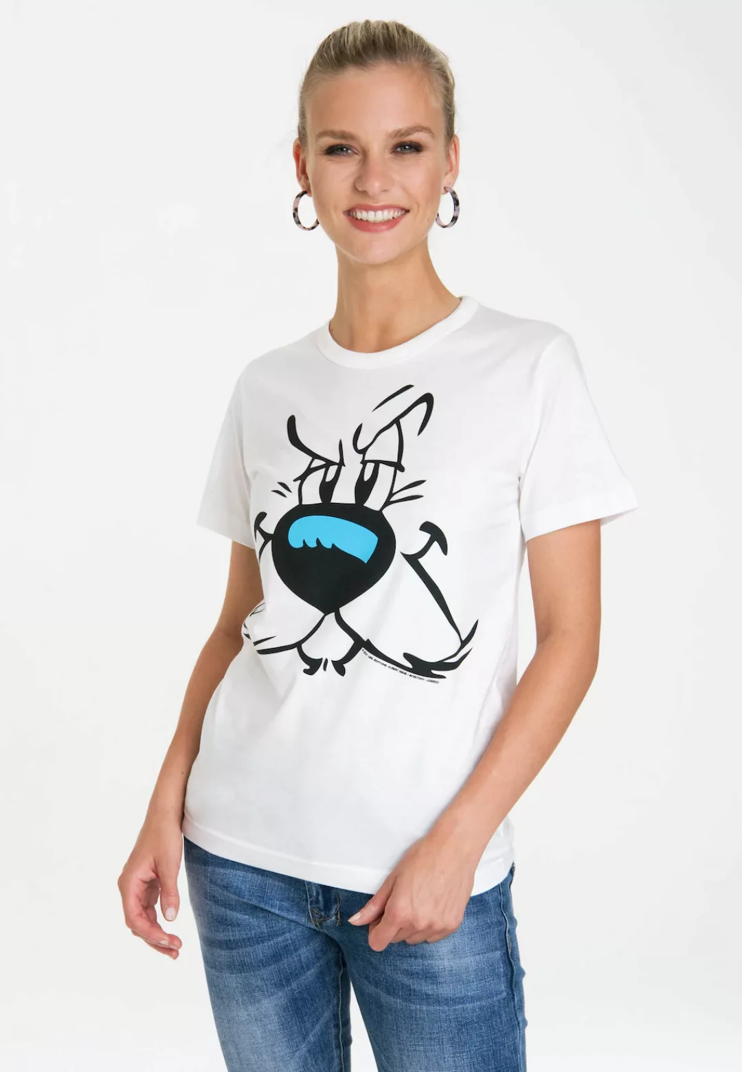 LOGOSHIRT T-Shirt "Idefix – Faces" günstig online kaufen