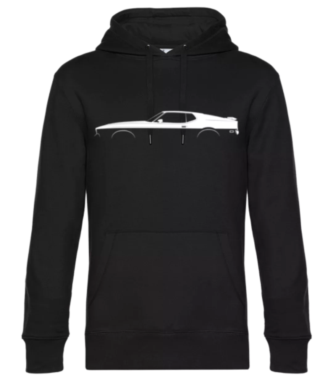 'Ford Mustang Mach 1 (1971)' Silhouette · Unisex Premium Hoodie günstig online kaufen