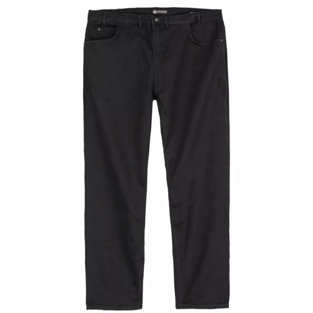 ADAMO Stretch-Jeans Große Größen Herren Stretch-Jeans Bauchgrößen schwarz A günstig online kaufen