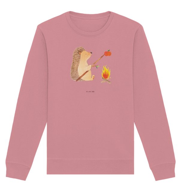 Mr. & Mrs. Panda Longpullover Größe M Igel Grillen - Canyon Pink - Geschenk günstig online kaufen