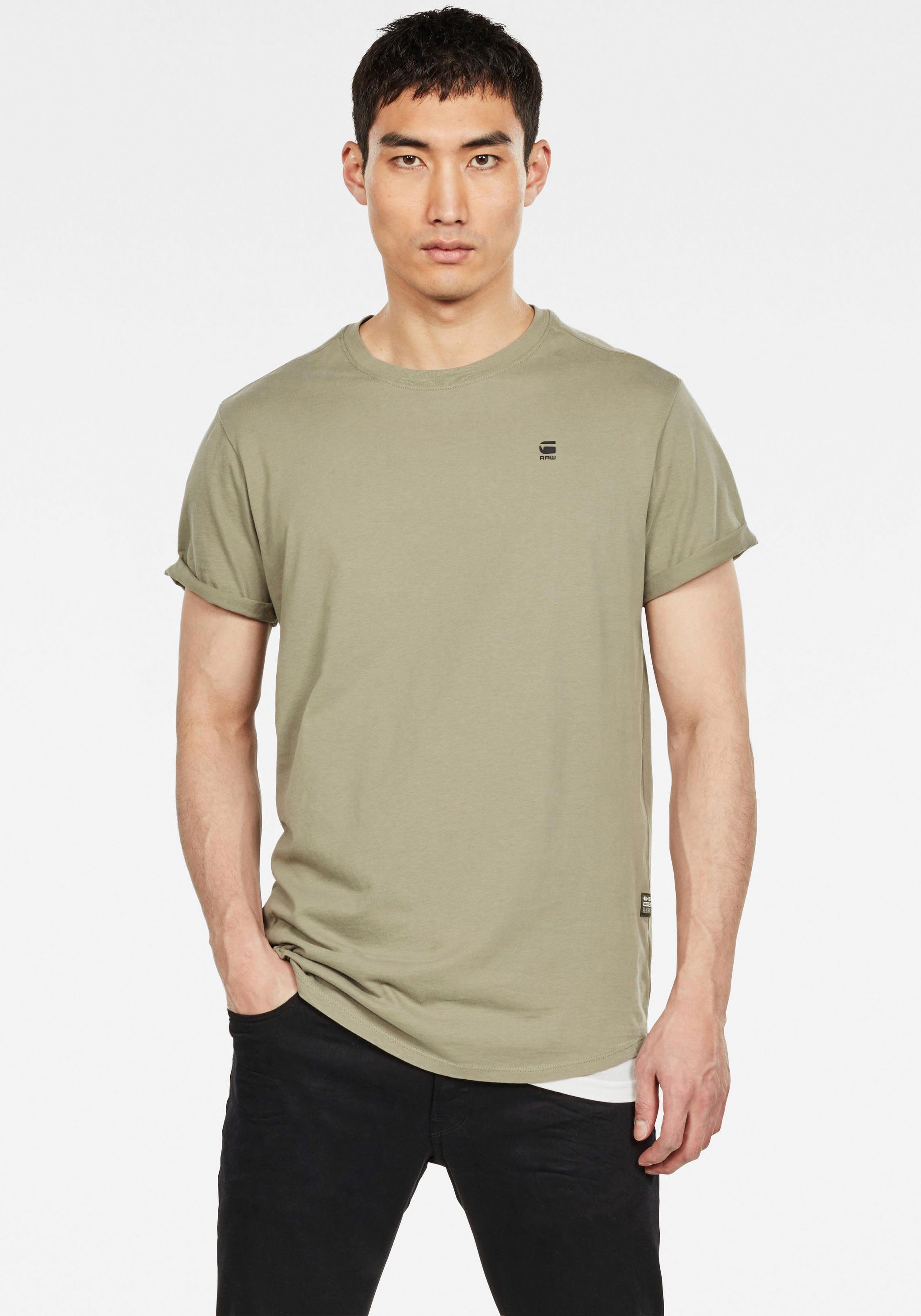 G-STAR T-Shirt Lash mit kleinem Logo günstig online kaufen