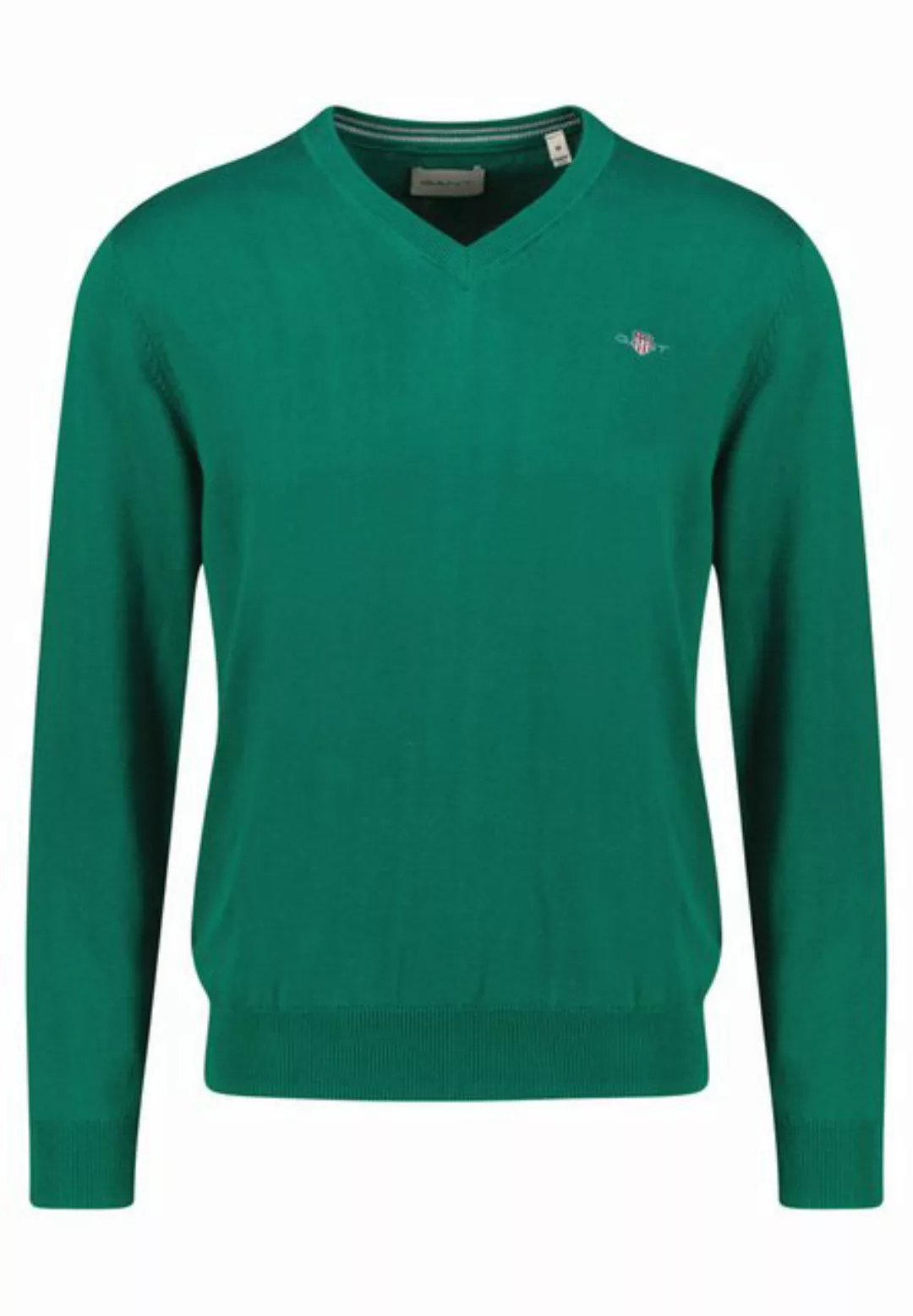 Gant Strickpullover Herren Strickpullover CLASSIC COTTON V-NECK (1-tlg) günstig online kaufen