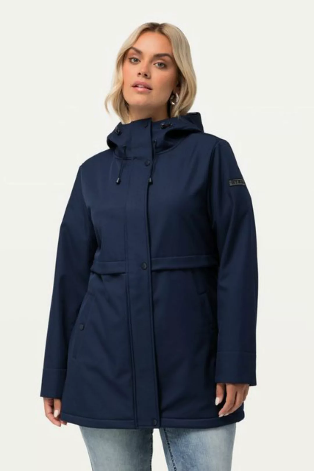 Ulla Popken Softshelljacke HYPRAR Softshelljacke wasserabweisend günstig online kaufen