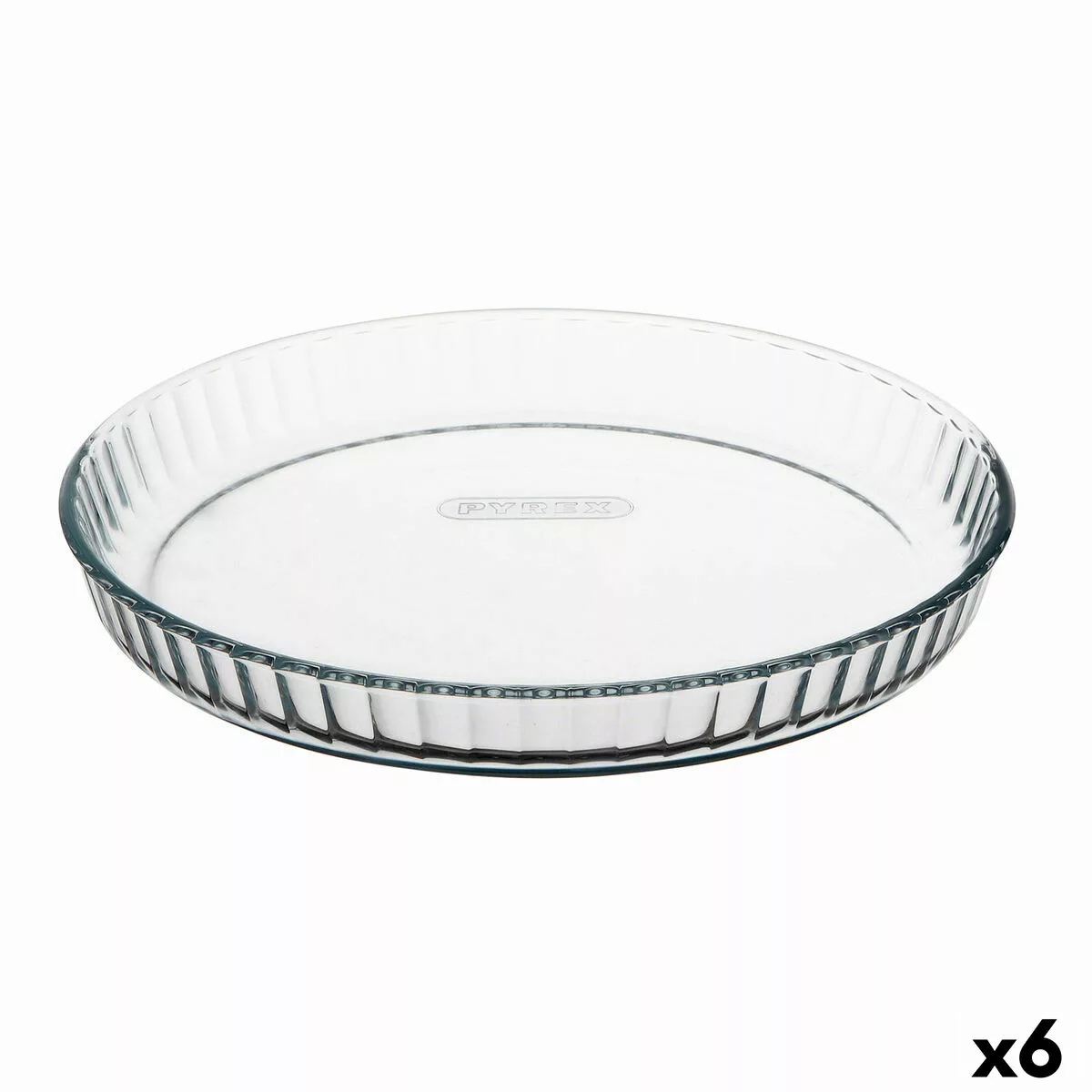 Backform Pyrex Classic Vidrio Rund Eben 27,7 X 27,7 X 3,5 Cm Durchsichtig ( günstig online kaufen