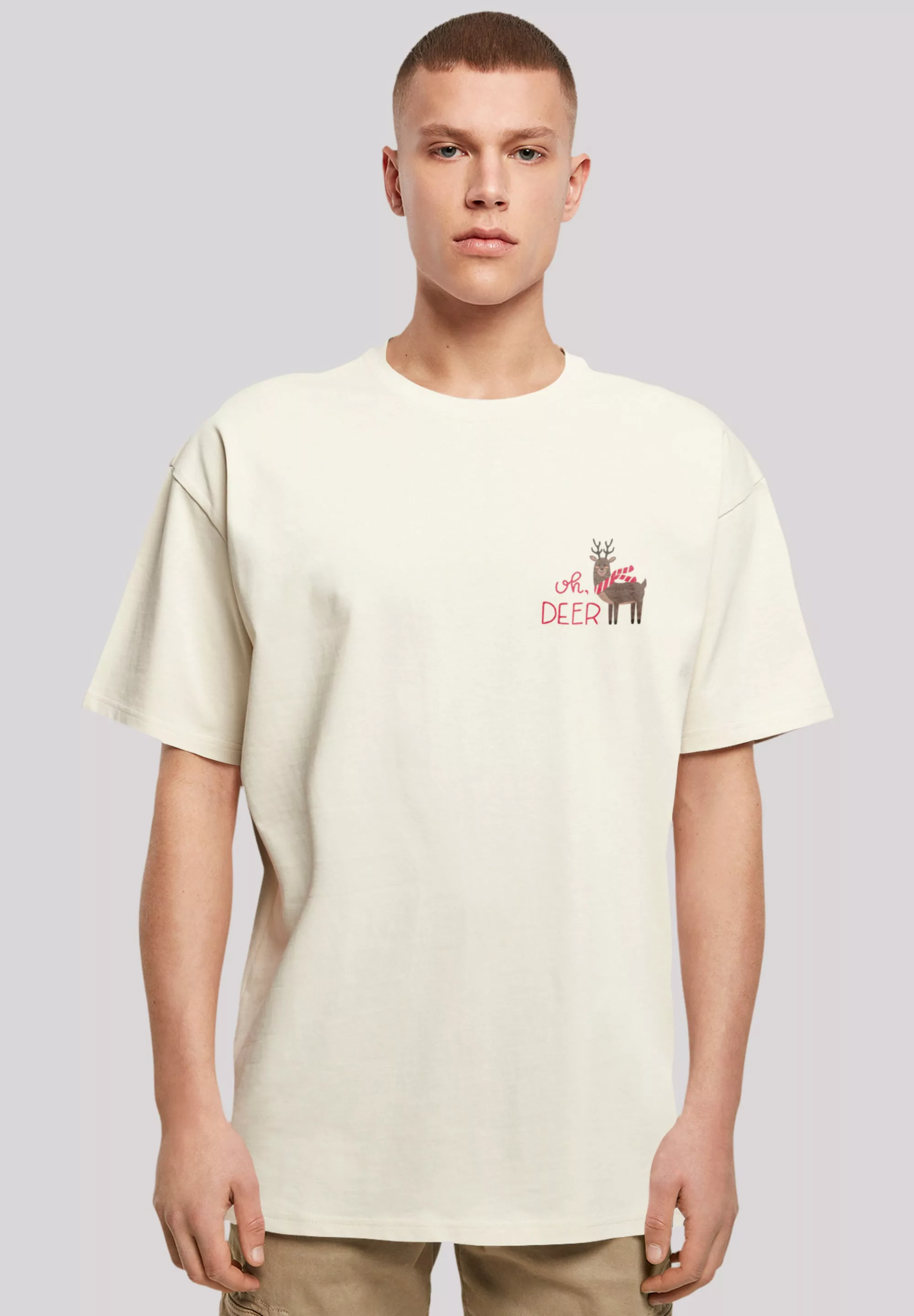 F4NT4STIC T-Shirt "Christmas Deer", Premium Qualität, Rock-Musik, Band günstig online kaufen