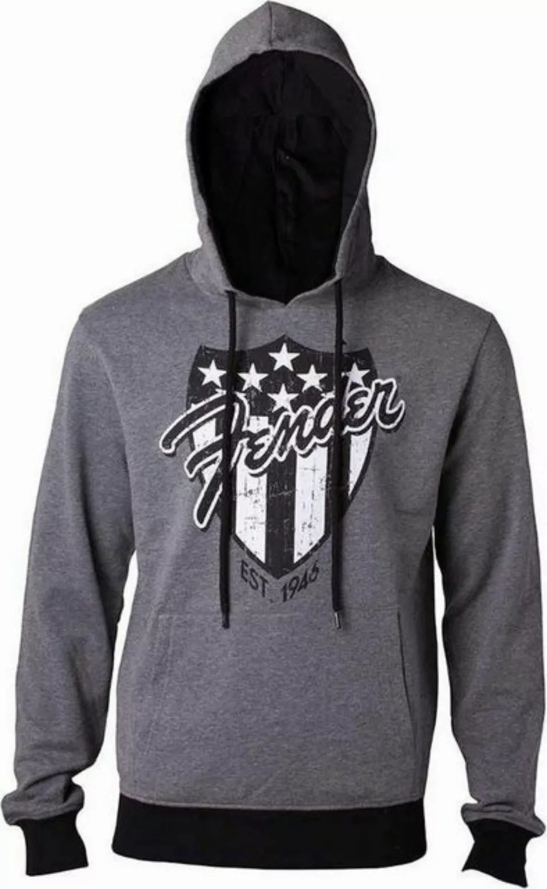 Fender Hoodie Fender Hoodie Sweatshirt Jacke mit Kapuze Grey S M L XL XXL günstig online kaufen