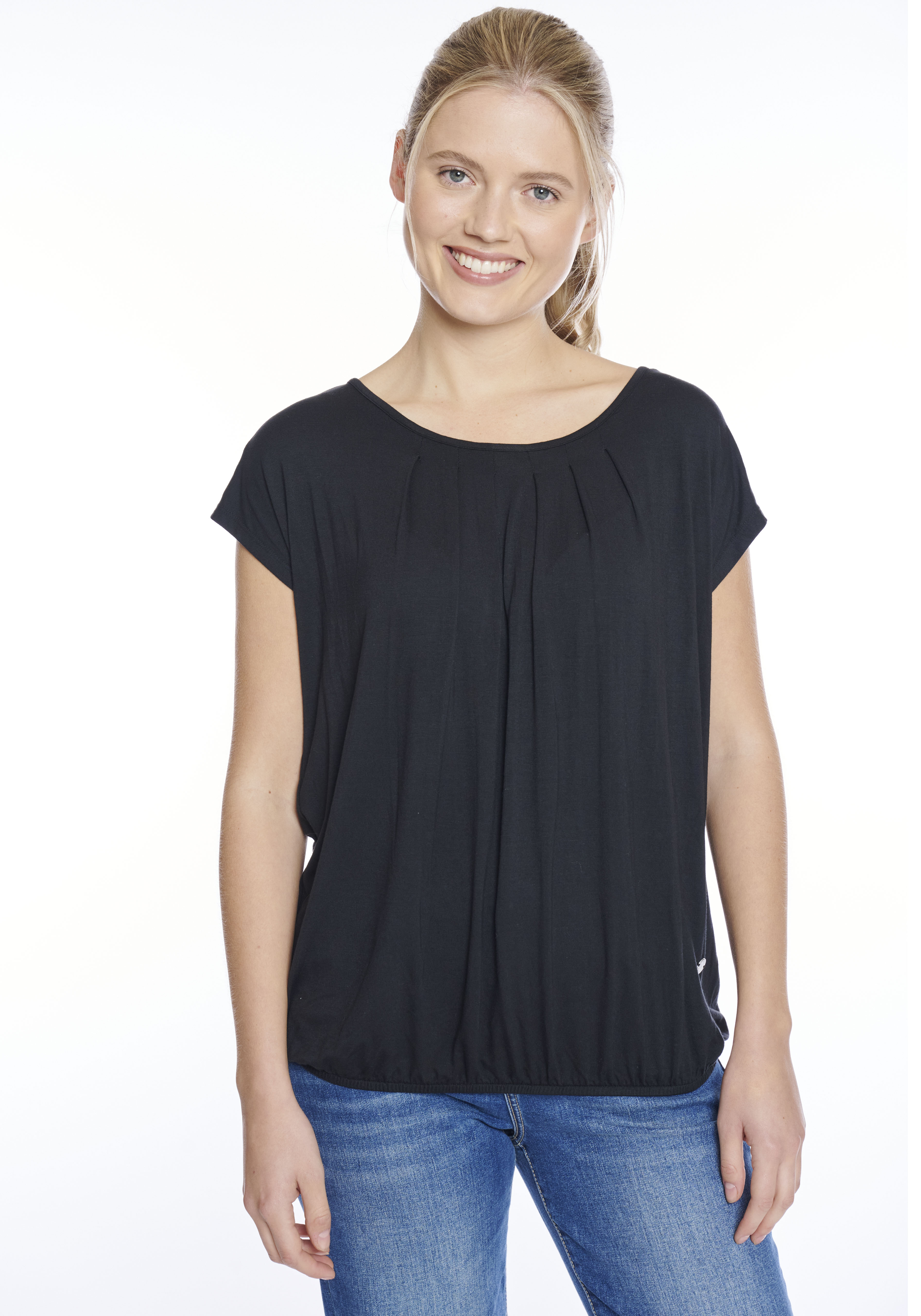 ZABAIONE Kurzarmshirt "Mi44nou" günstig online kaufen