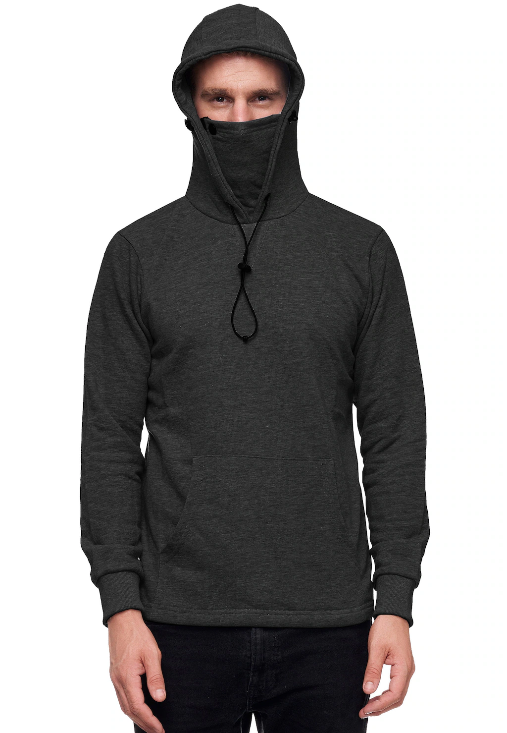Rusty Neal Kapuzensweatshirt, mit intregrierter Mund-Nasen-Bedeckung günstig online kaufen