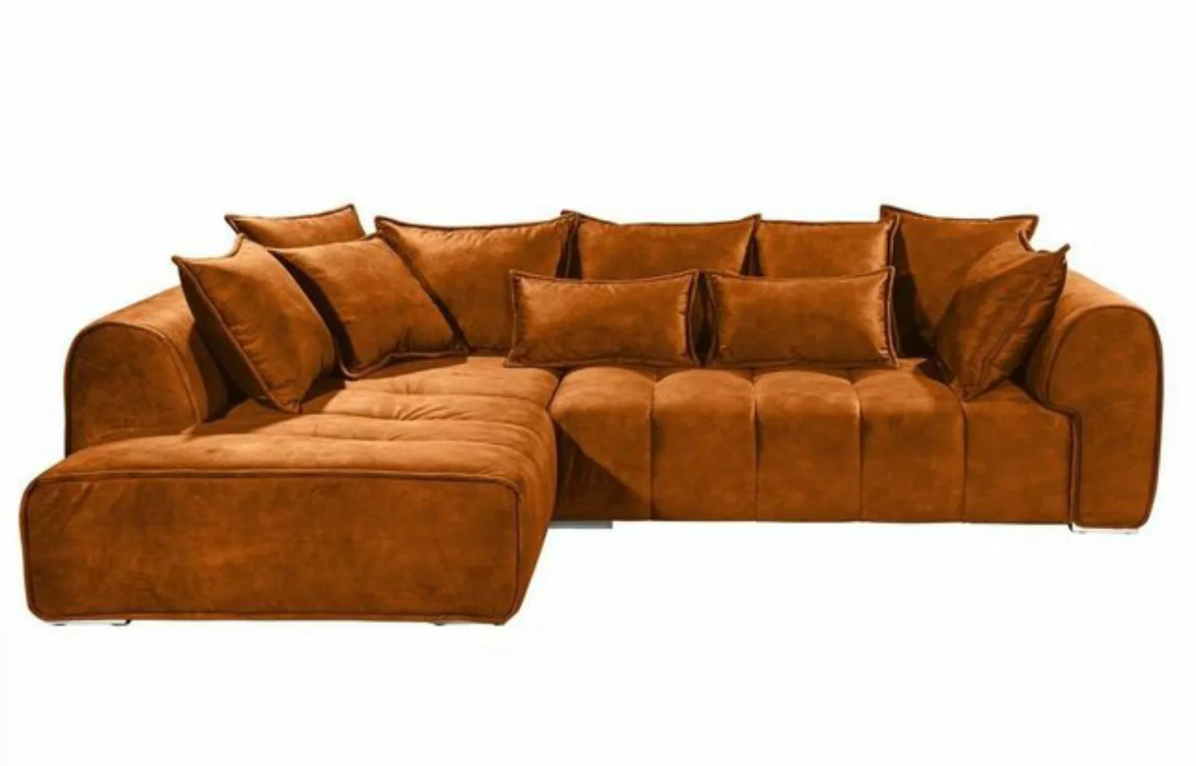 ED EXCITING DESIGN Ecksofa, Adamo Ecksofa 320 x 197 cm Polstergarnitur Couc günstig online kaufen