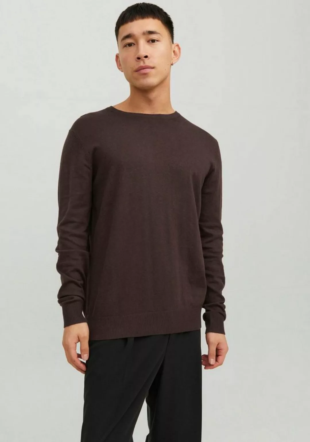 Jack & Jones Strickpullover JJEEMIL KNIT CREW NECK NOOS mit Rundhalsausschn günstig online kaufen