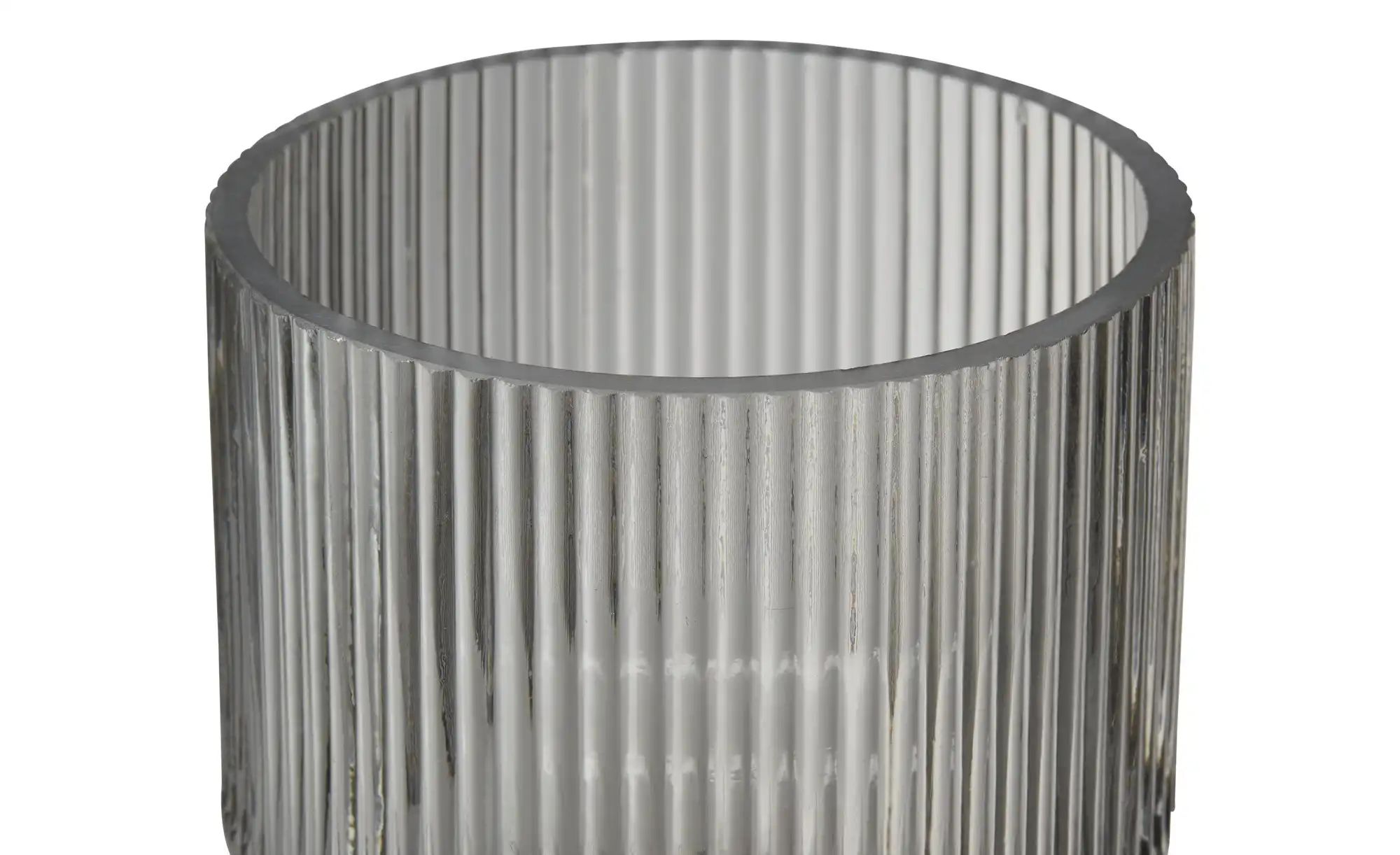 Vase  sortiert   ¦ grau ¦ Glas ¦ Maße (cm): H: 18  Ø: 9.7 Accessoires > Vas günstig online kaufen