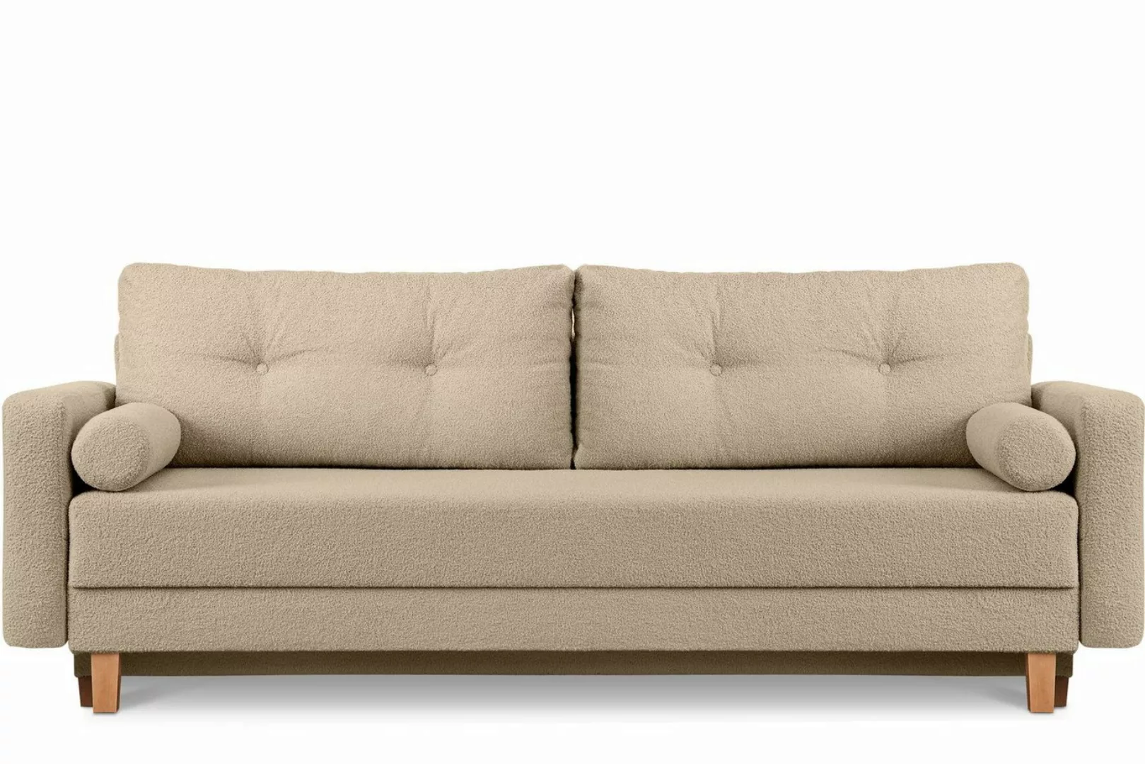 KONSIMO Schlafsofa ERISO Sofa 3-Personen, ausziehbare Liegfläche 196x150 cm günstig online kaufen