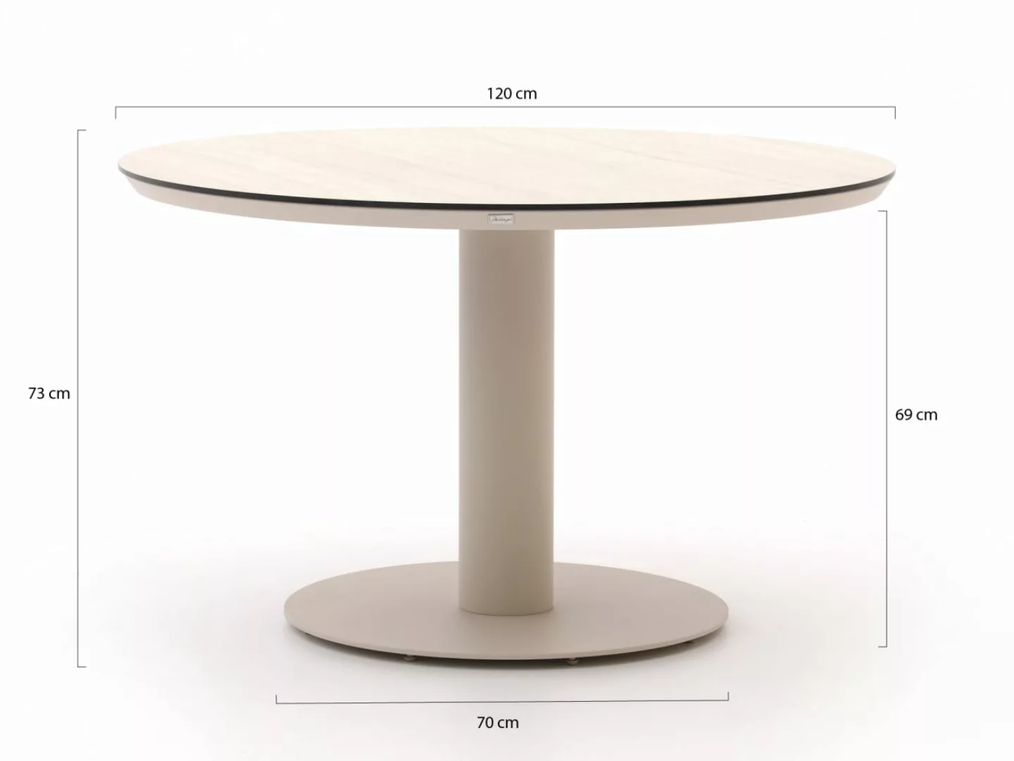 Bellagio La Fonte Esstisch ø 120cm günstig online kaufen