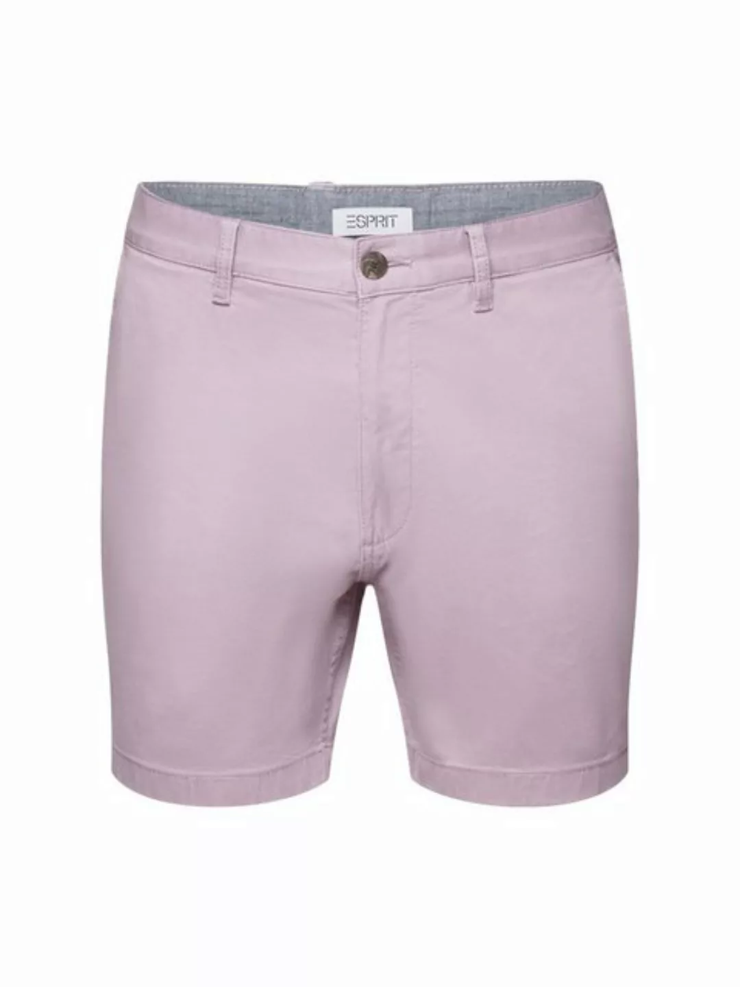 Esprit Shorts Chinoshorts in schmaler Passform und Washed-Optik (1-tlg) günstig online kaufen