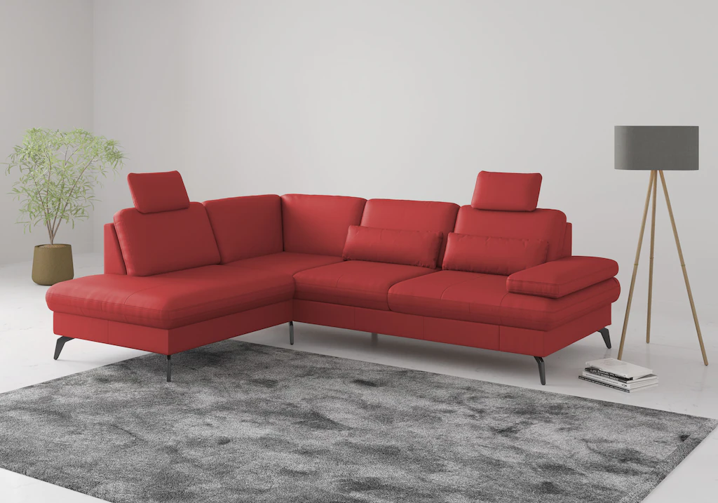sit&more Ecksofa "Morris L-Form, inkl. Sitztiefenverstellung", wahlweise mi günstig online kaufen