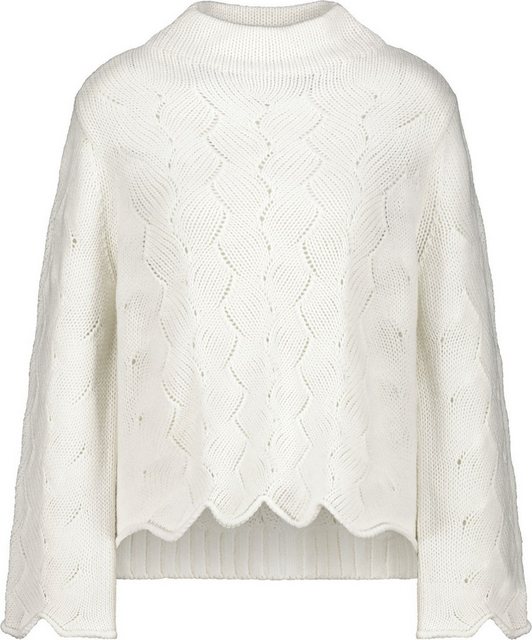 Monari Strickpullover (1-tlg) Lochmuster günstig online kaufen