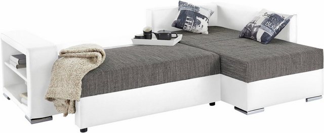 COLLECTION AB Ecksofa "John L-Form", mit Bettfunktion, Bettkasten und integ günstig online kaufen