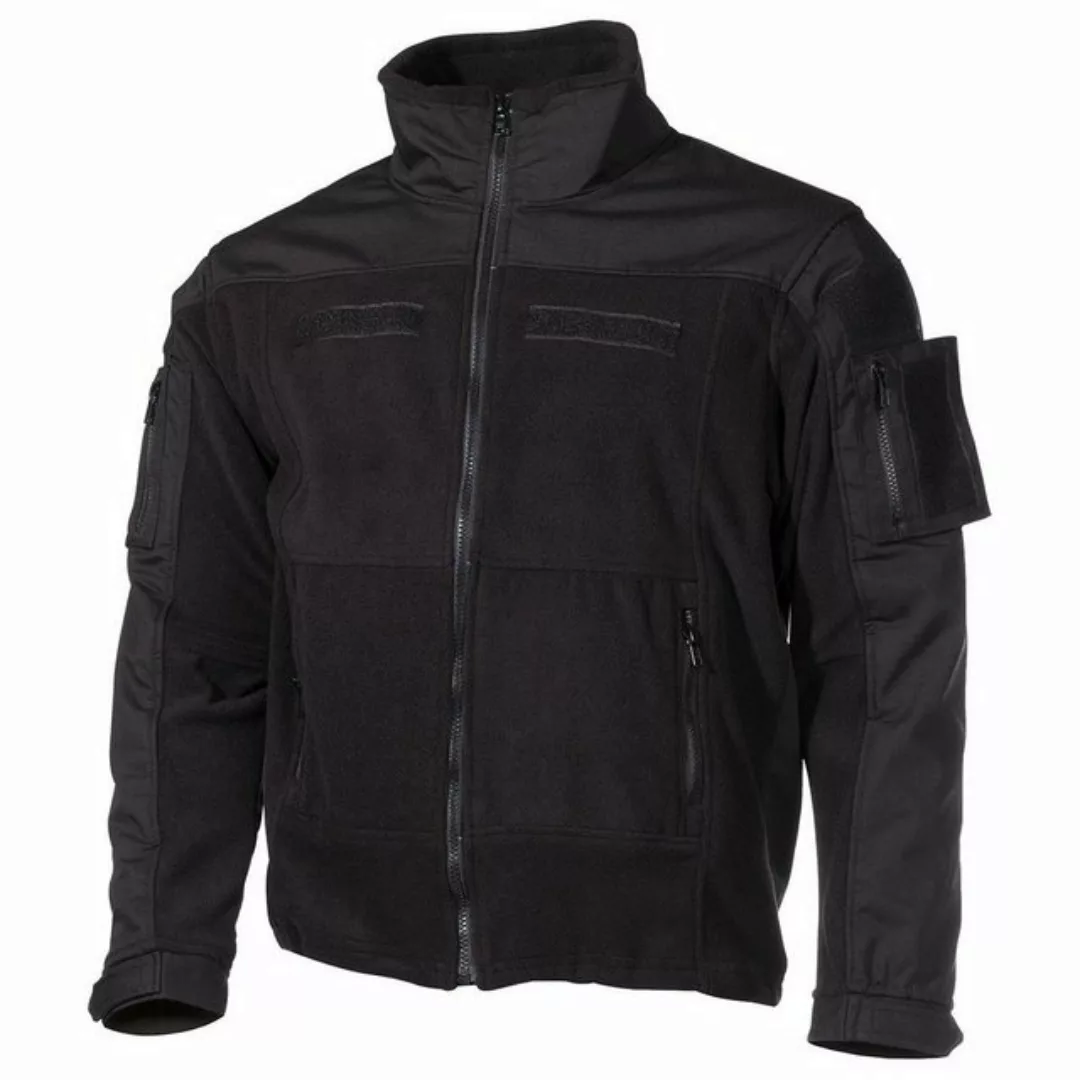 MFH Outdoorjacke Trekking Fleece-Jacke, "Combat", schwarz L günstig online kaufen