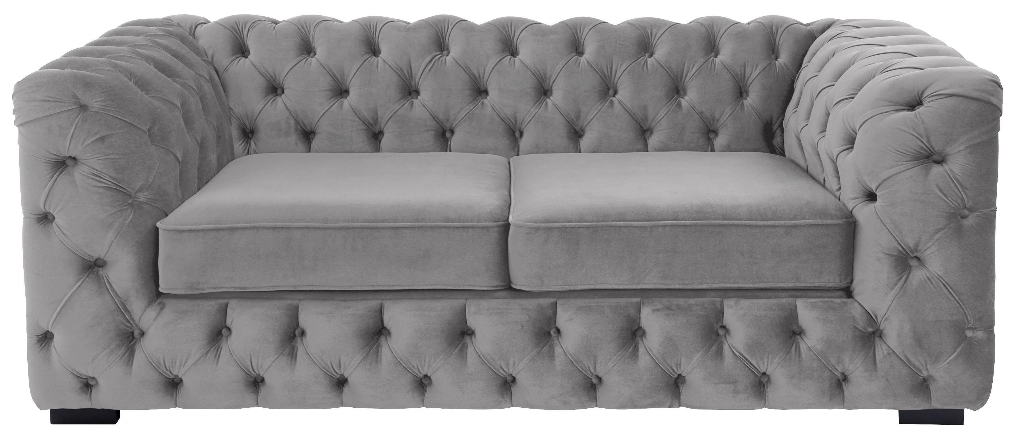 Home affaire Chesterfield-Sofa "Kalina", mit klassischer Chesterfield-Knopf günstig online kaufen