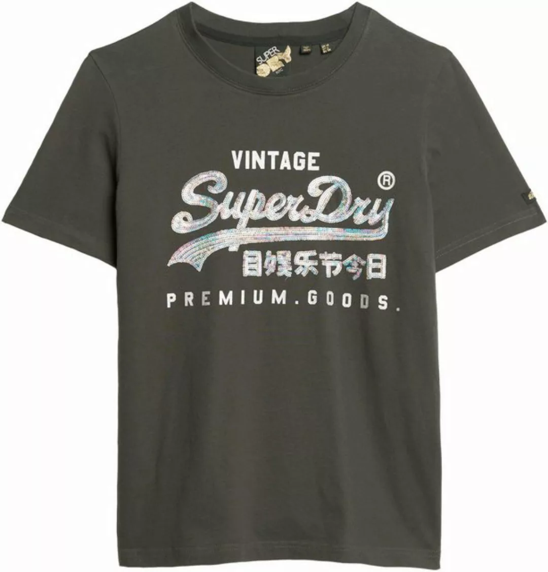 Superdry Print-Shirt EMBELLISHED VL GRAPHIC T SHIRT günstig online kaufen