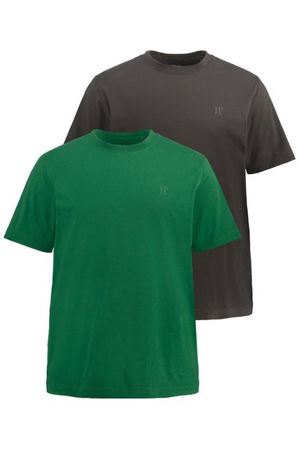 JP1880 T-Shirt JP 1880 T-Shirts Basic 2er-Pack Rundhals bis 8XL (2-tlg) günstig online kaufen