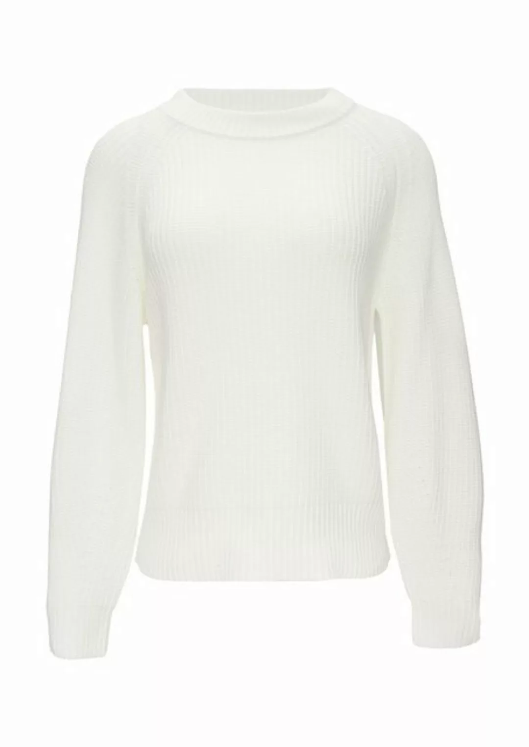 s.Oliver Strickpullover - Basic Strickpullover Damen - Pullover mit Raglanä günstig online kaufen