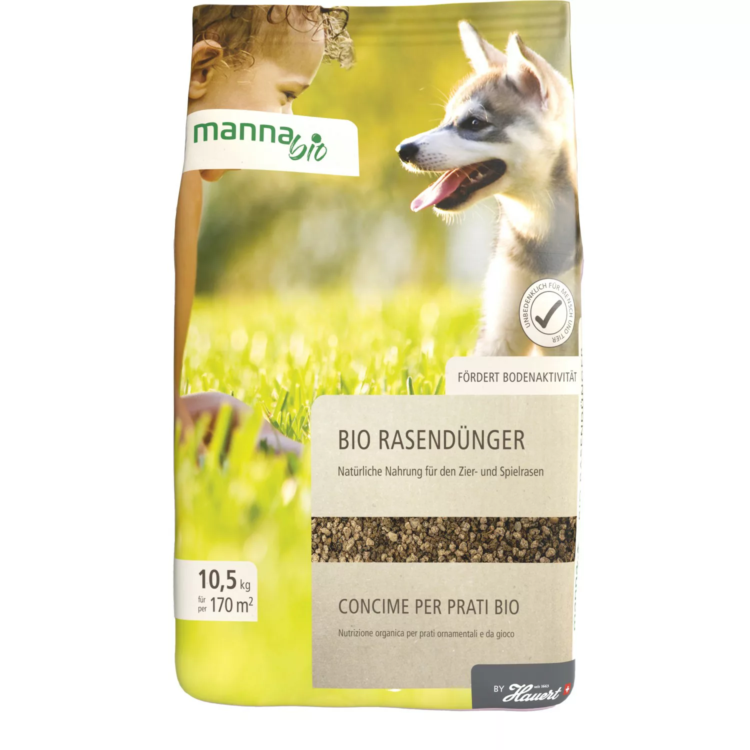 Manna Bio Rasendünger 10.5 kg günstig online kaufen