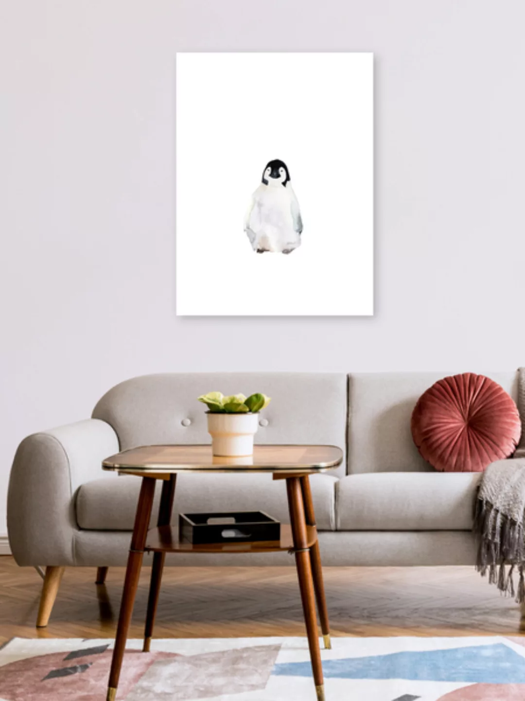 Poster / Leinwandbild - Sea Life - Penguin günstig online kaufen