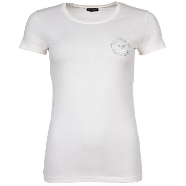 Emporio Armani T-Shirt Damen T-Shirt - ESSENTIAL STUDS LOGO, Rundhals, (Pac günstig online kaufen